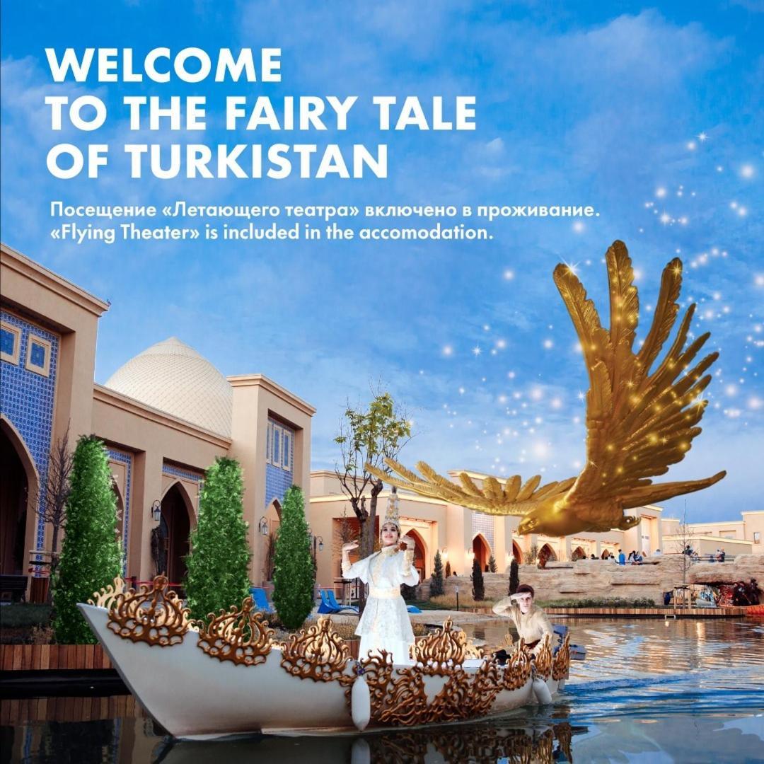Karavansaray Turkistan Harbour Hotel -Flying Theatre Access 외부 사진 The poster of the project